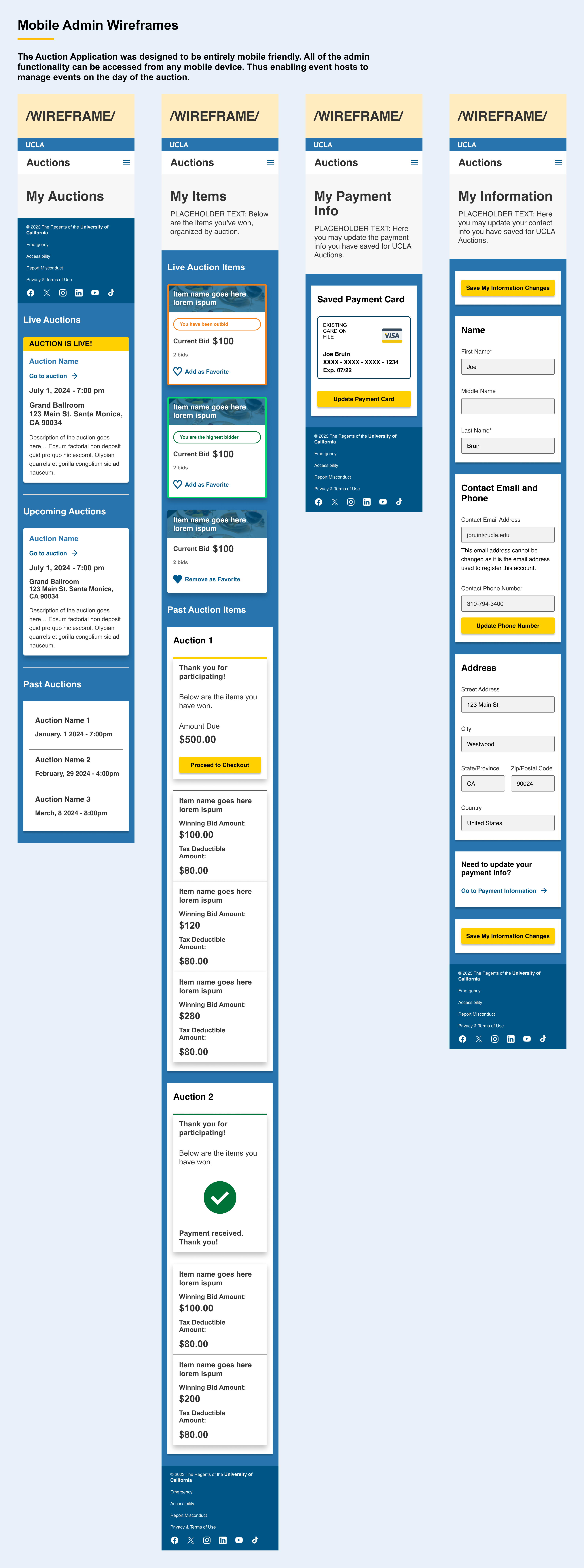 Auction App Screenshot