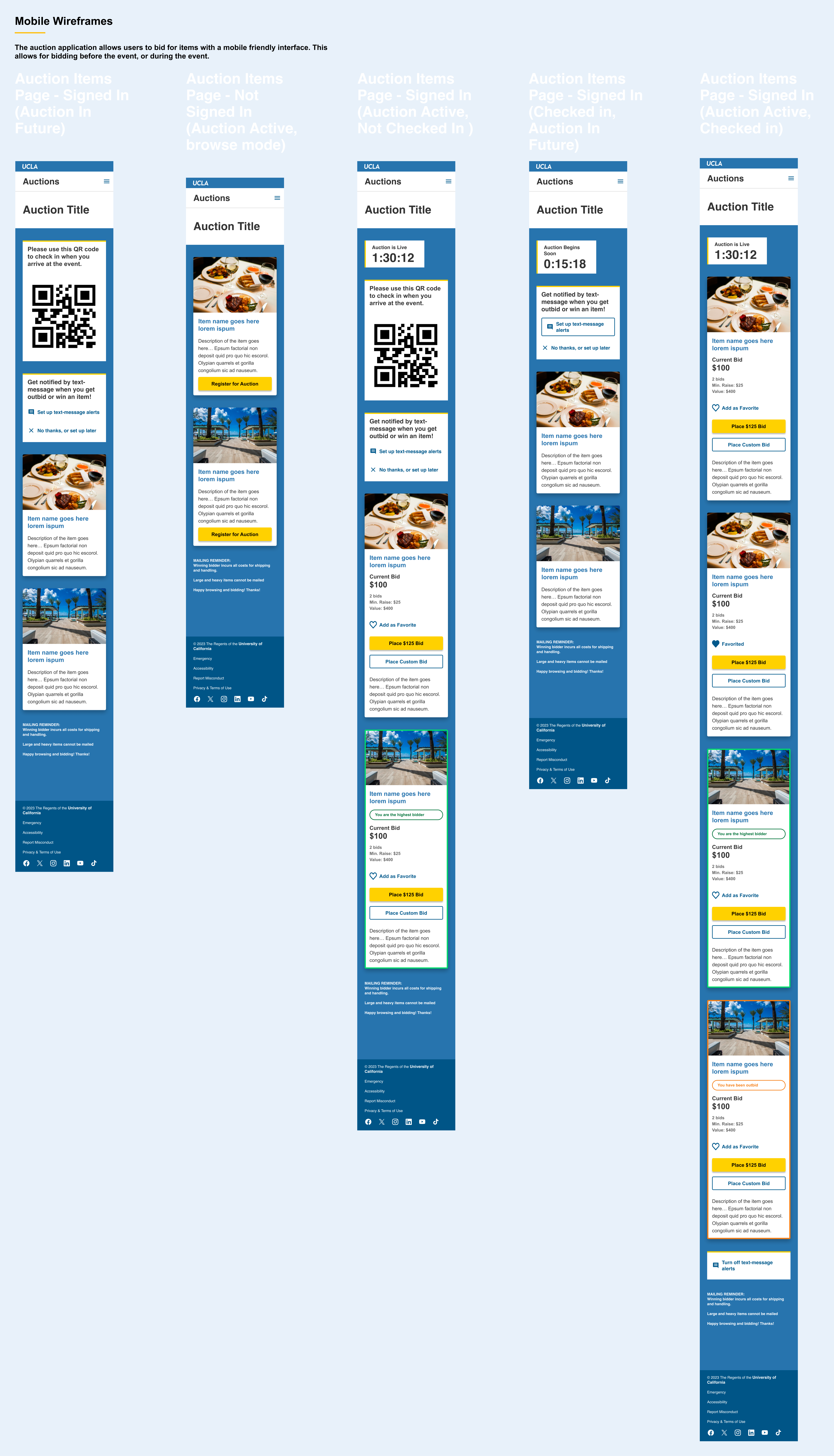 Auction App Screenshot