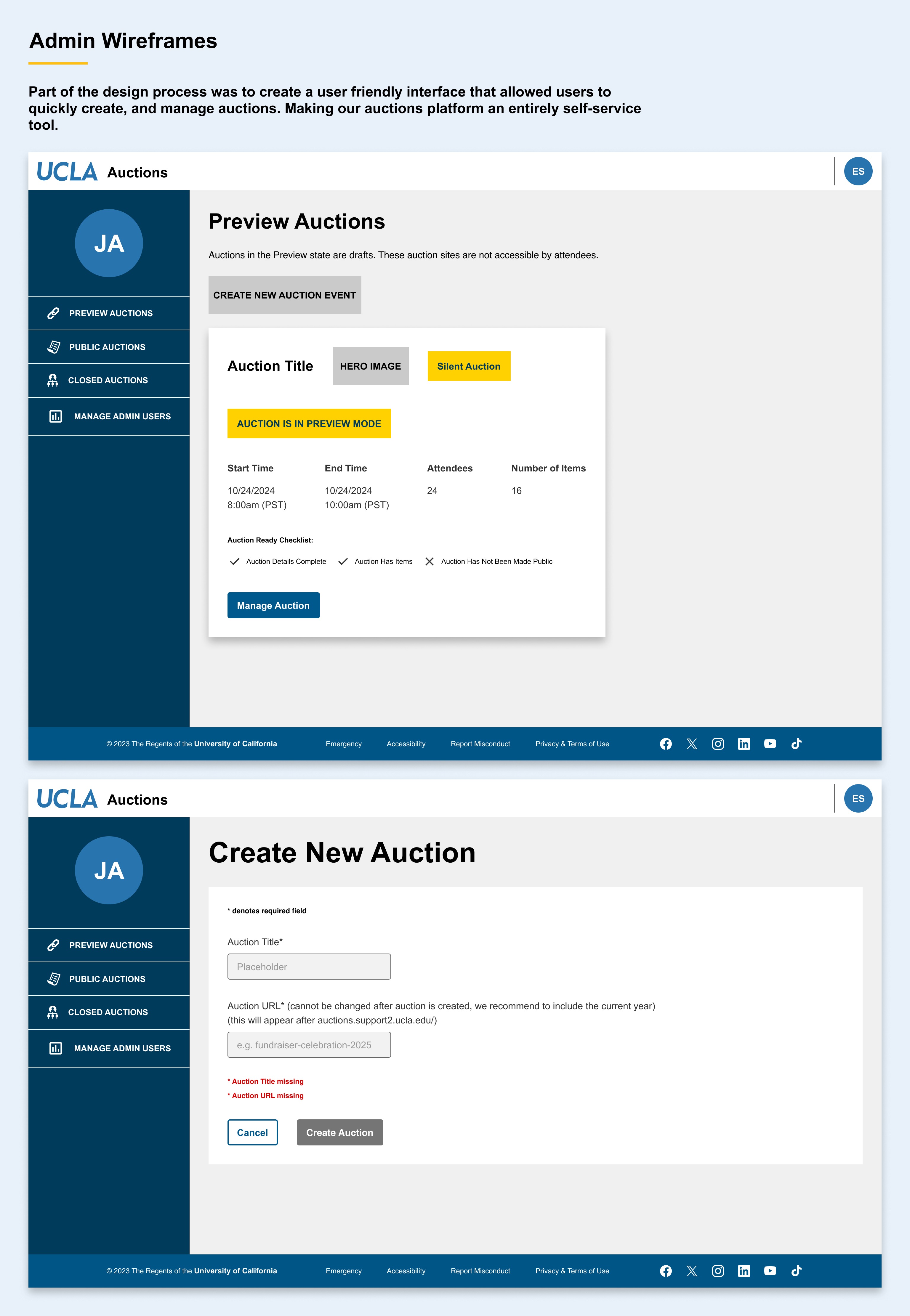 Auction App Screenshot